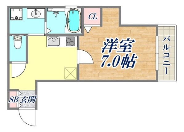 Nord昆陽の物件間取画像